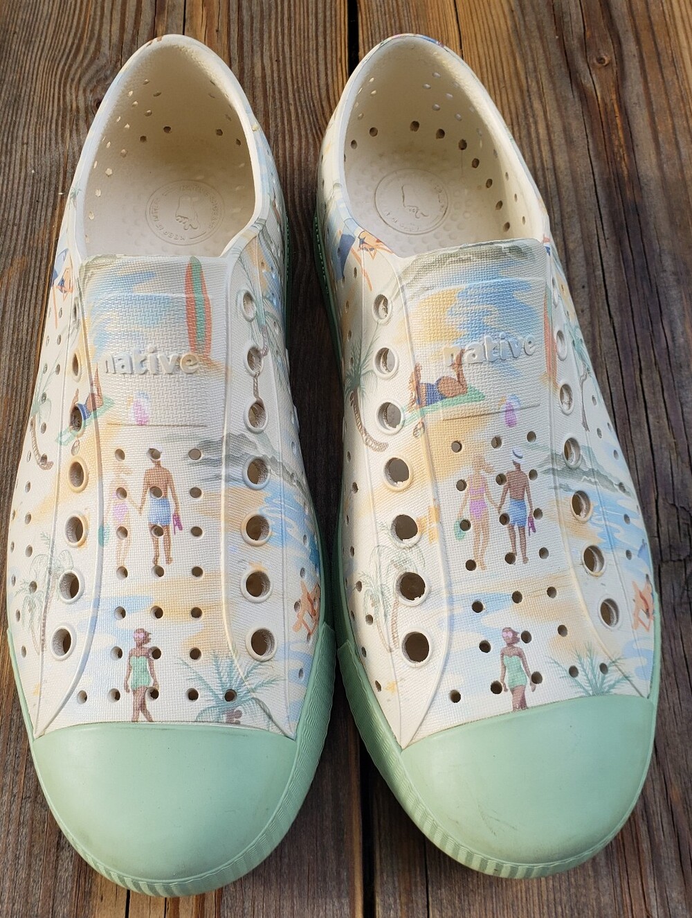 Native Jefferson Multi-print Shoes